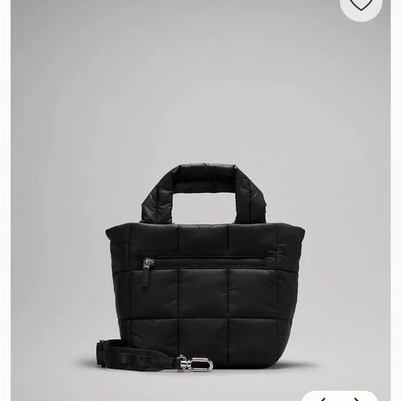 lululemon athletica Black Quilted Tote - Picture 2 of 5